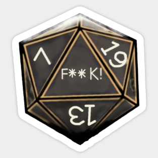 F**K Dice Sticker